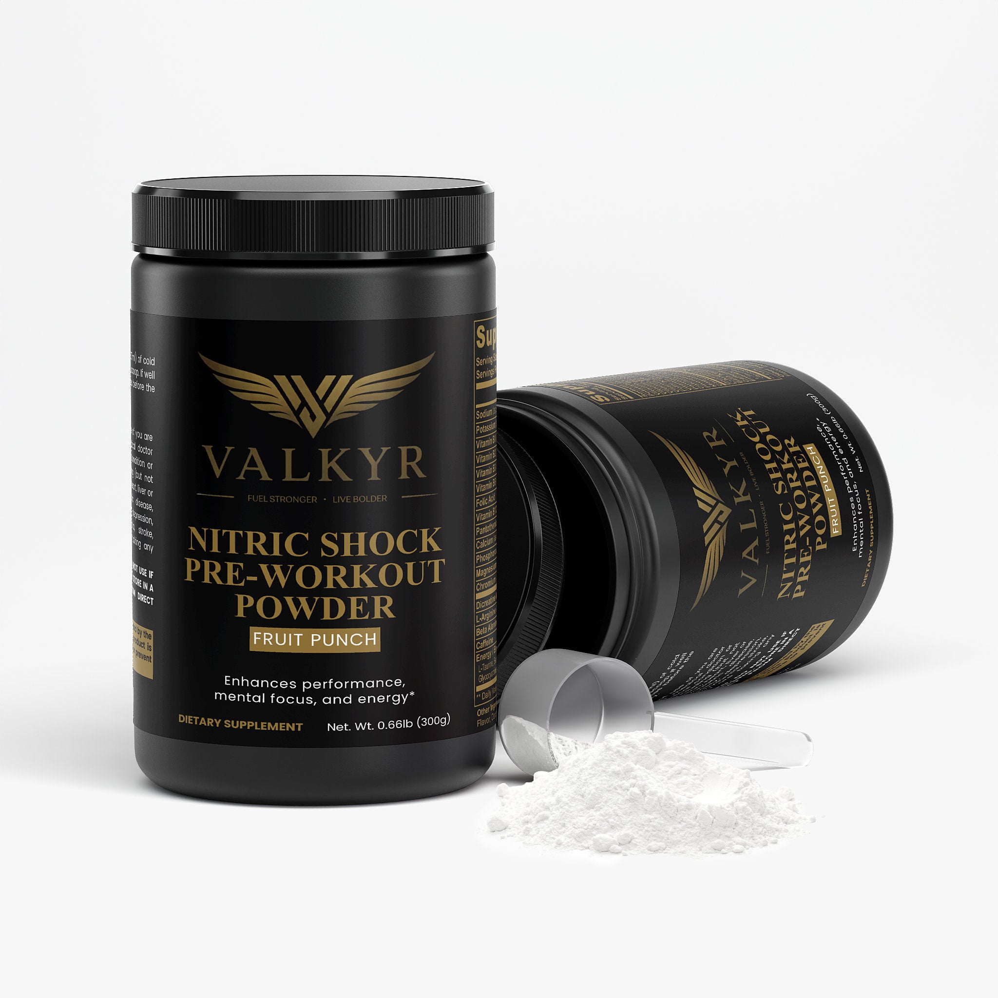Nitric Shock Pre-Workout Powder (Fruit Punch)