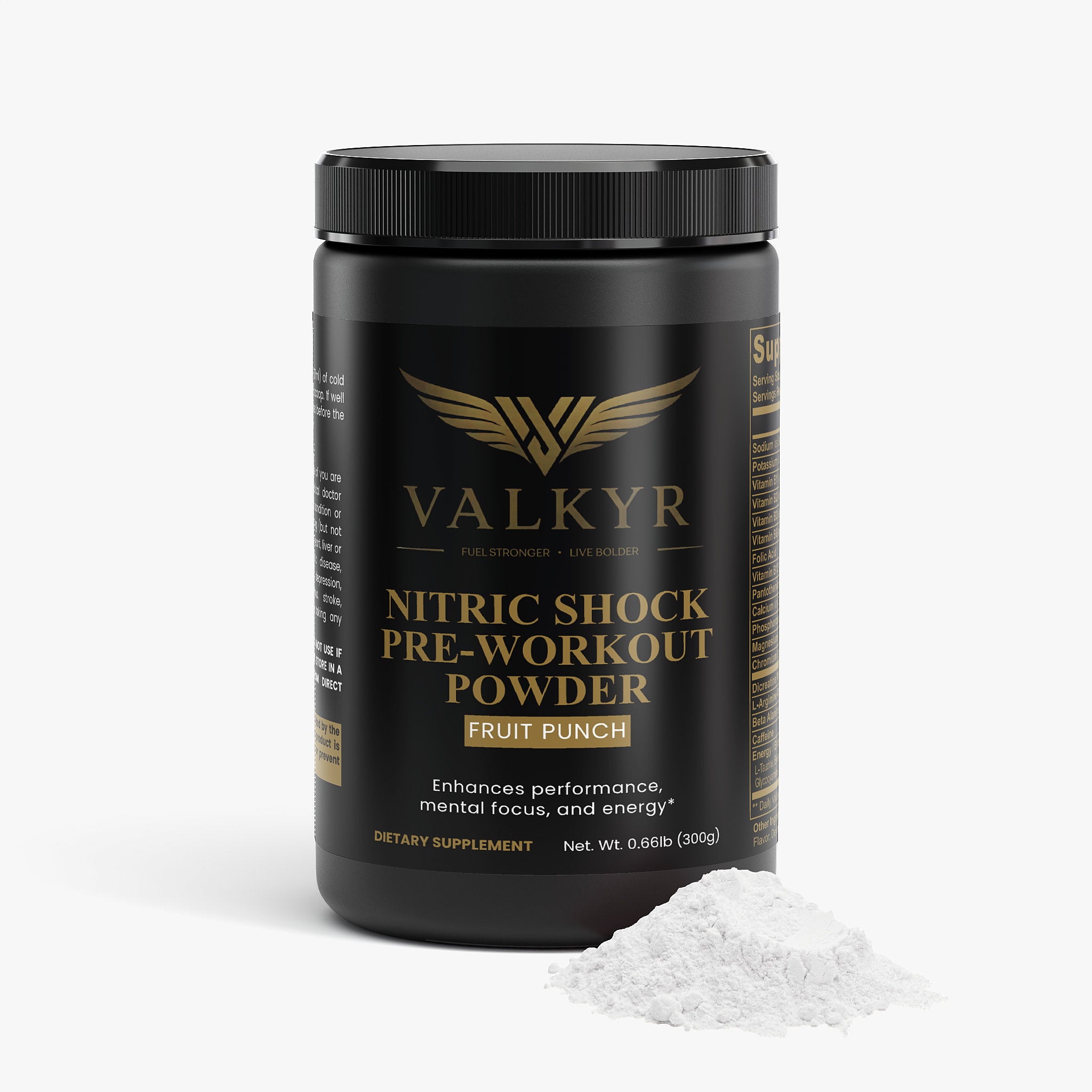 Nitric Shock Pre-Workout Powder (Fruit Punch)