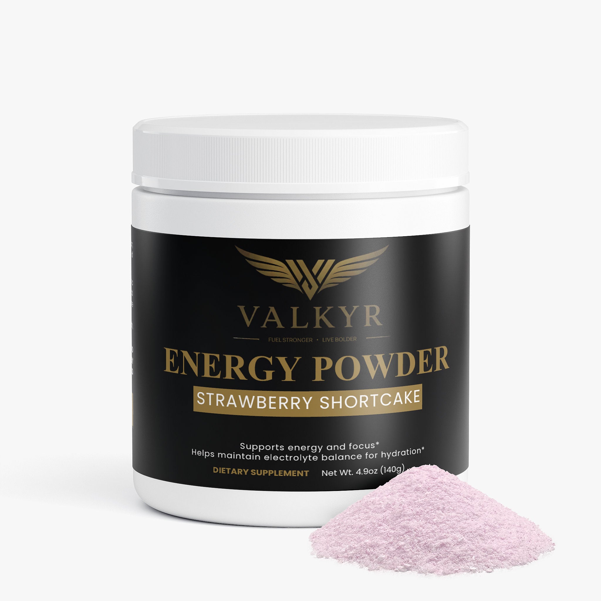 Energy Powder (Strawberry Shortcake)